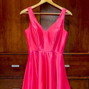 Pink homecoming dress